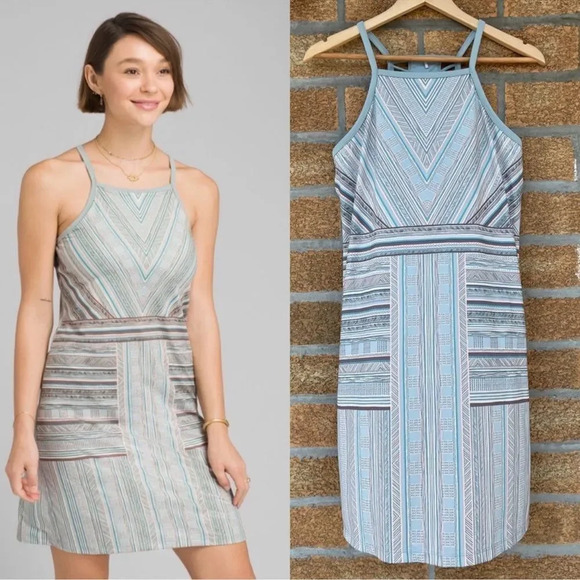 PRANA ARDOR DRESS, AGAVE SAMBA medium - Picture 1 of 14